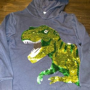 H&M Navy Dino Hoodie